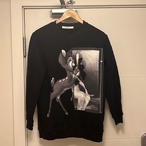 Authentic Givenchy Bambi Oversized Printed Hoodie